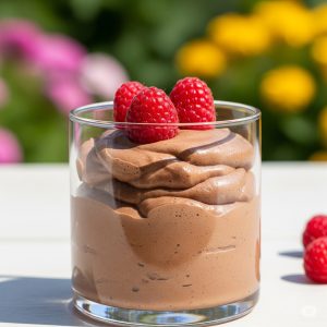 Mousse au chocolat express