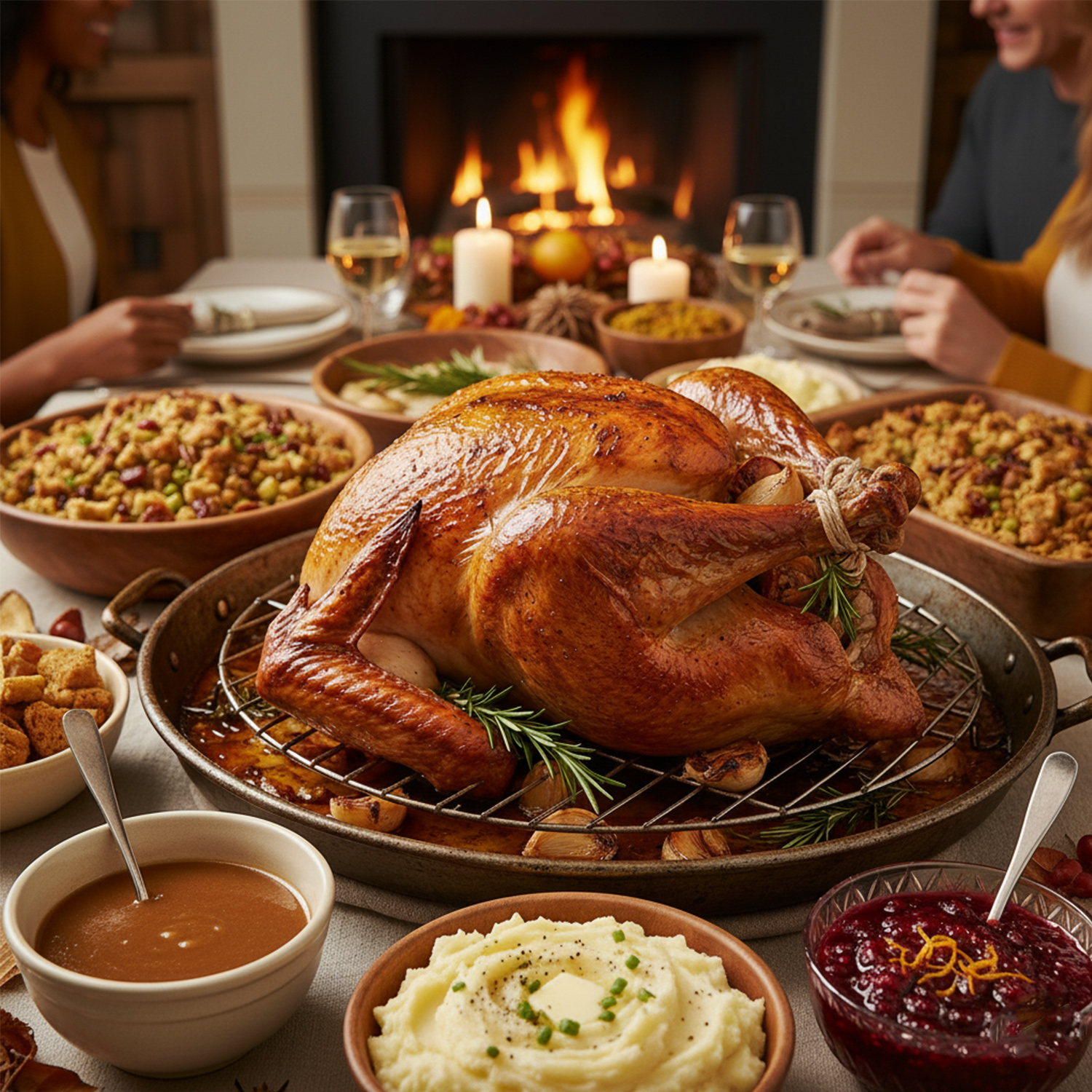 La dinde de thanksgiving - Une